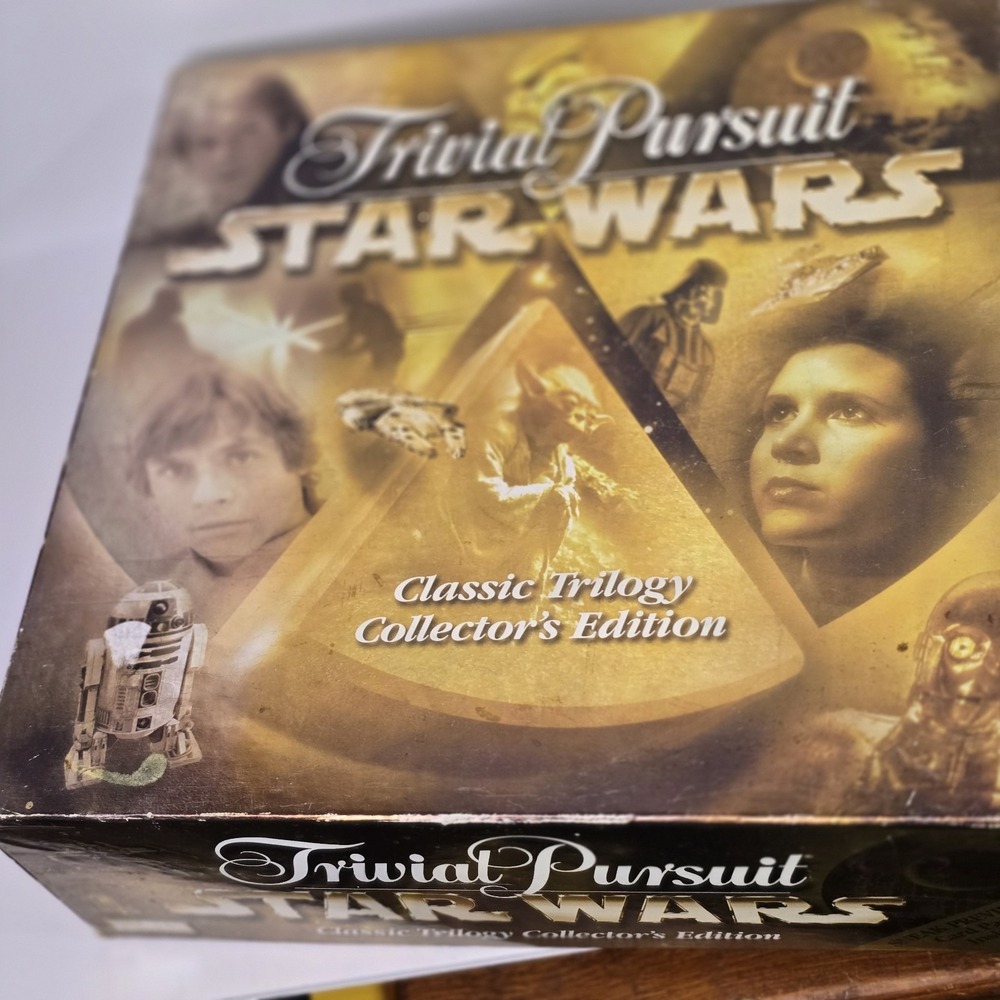 TRIVIAL PURSUIT Star Wars Classic‎ Trilogy board game Collector's Edition 1997